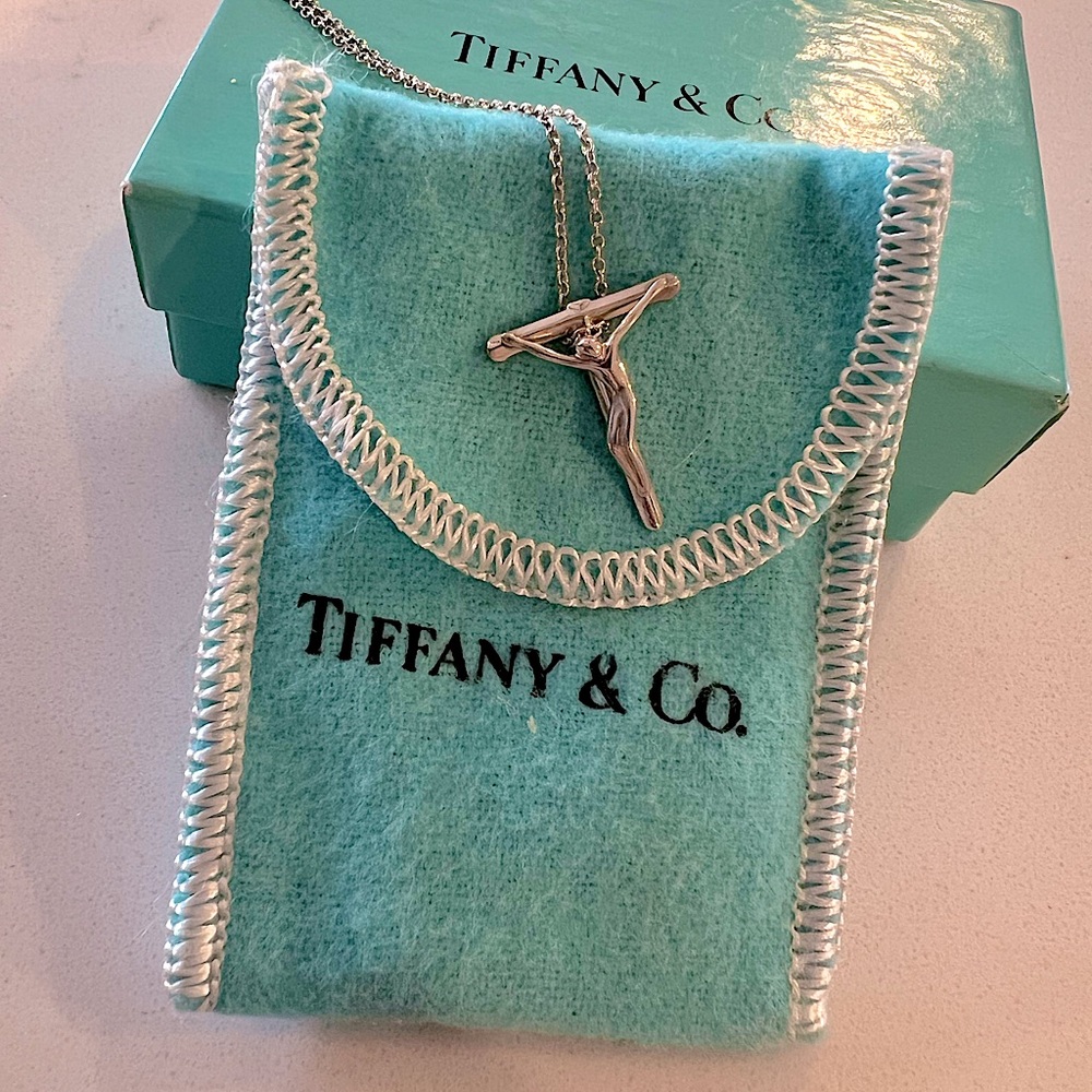 Tiffany & Co Peretti Crucifix Necklace